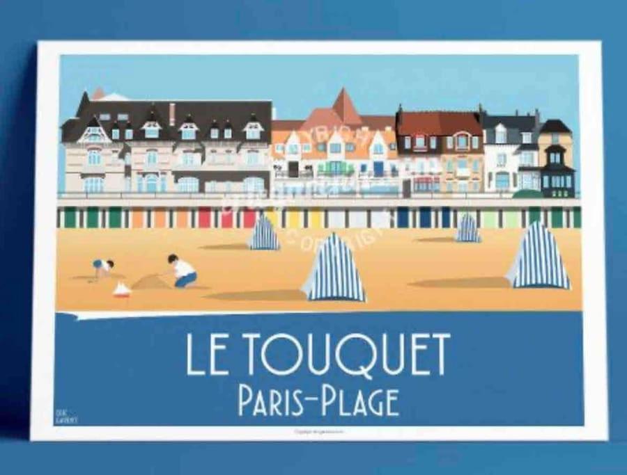 Bel Appartement En Bord De Mer Le Touquet Eksteriør bilde